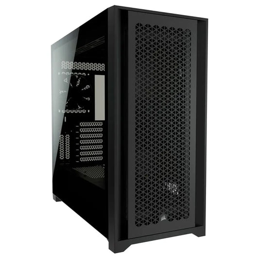 Gabinete Gamer Corsair 5000D Airflow Mid Tower – Preto, Vidro Temperado, 2x Fans